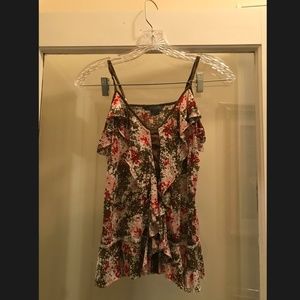 Armani Exchange Pink/Red/Green Blouse